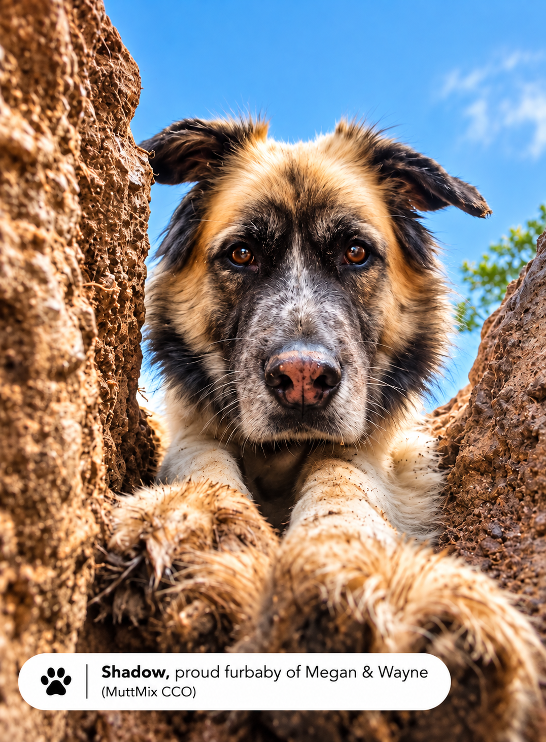 Shadow’s Muddy Paws Adventure